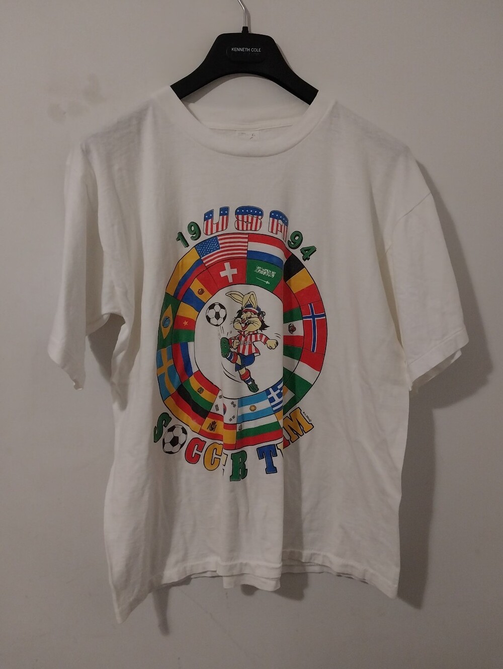 1994 Vtg. USA World Soccer T-shirt Size Xl Single Stitch